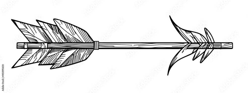 Poster a simple yet creative design element, the curved black line on a white background pointing left offe