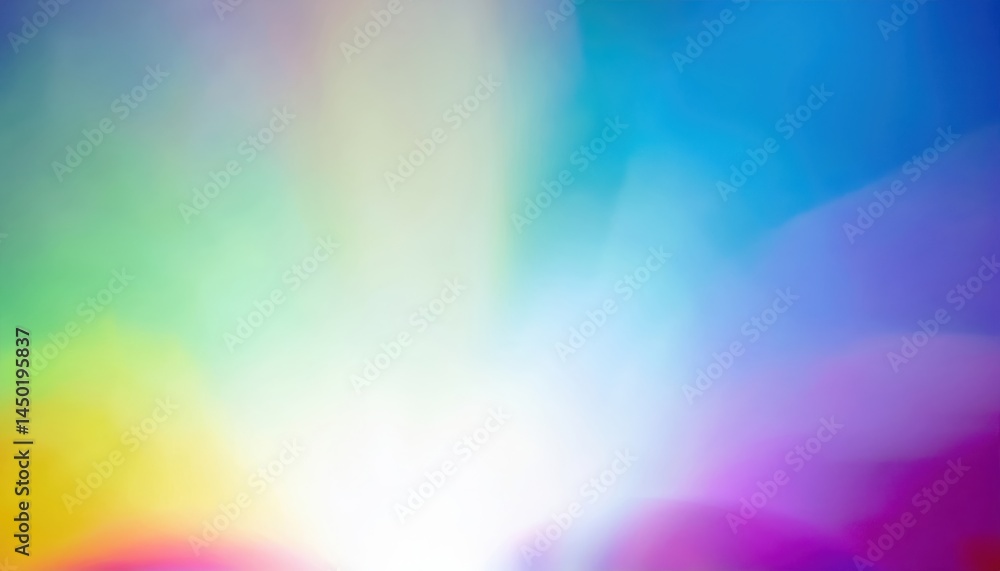Leinwandbilder dreamy multicolor gradient blur for web backgrounds, print design, and branding visuals abstract sof