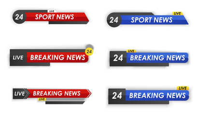 Fototapeta premium png news television screen breaking report interface global broadcast flash live connectivity background media blue modern design