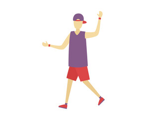 png children exercise lifestyle healthy roller design different crowd person bike run scooter picnic soccer gym tennis vector

