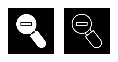 Zoom Out Icon Design