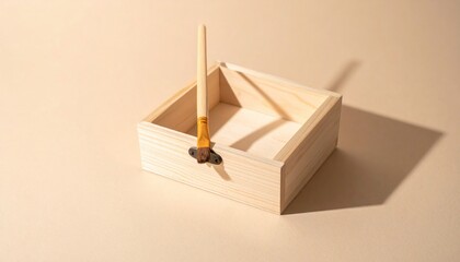 Creative wooden box crafting tutorial home video guide minimalist close-up diy tips for crafting enthusiasts