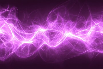 Fototapeta premium Purple energy wave abstract background. Website design
