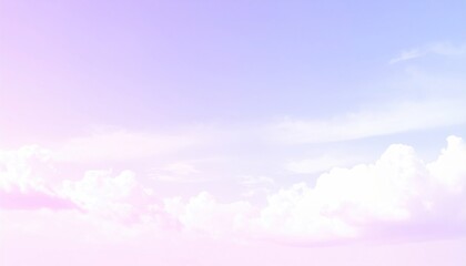 Fototapeta premium Serene sunset over colorful clouds nature scene digital art calm environment aerial view dreamy concept