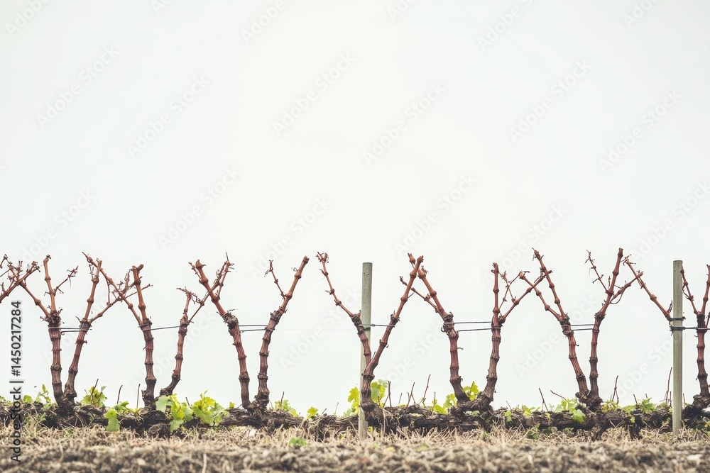 Poster pruning grapevines for healthy growth and optimal yield in vineyard settings