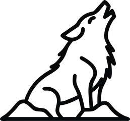 "Wolf Silhouette Vector Collection Featuring Howling, Tribal, and Wilderness Scenes for Logos, Tattoos, and Outdoor Art"
