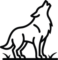 "Wolf Silhouette Vector Collection Featuring Howling, Tribal, and Wilderness Scenes for Logos, Tattoos, and Outdoor Art"