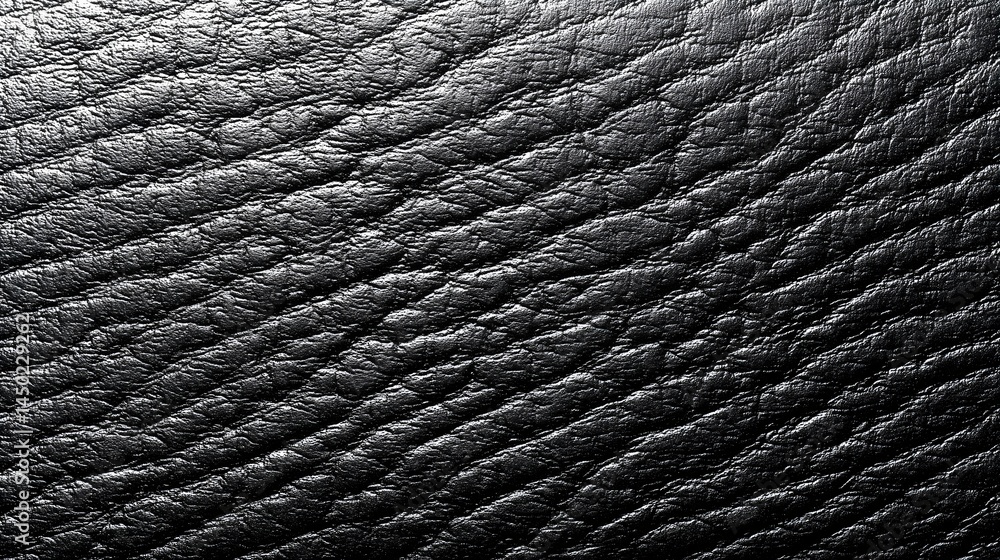 Poster texture of black eco-friendly material with natural patterns for design use and mockup applications