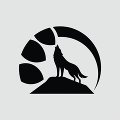 "Wolf Silhouette Vector Collection Featuring Howling, Tribal, and Wilderness Scenes for Logos, Tattoos, and Outdoor Art"
