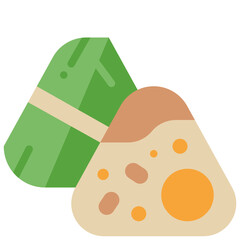 zongzi flat icon