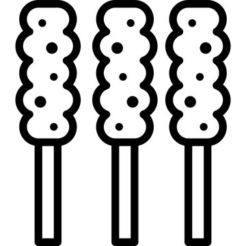 skewer line icon
