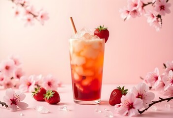 strawberry tea 