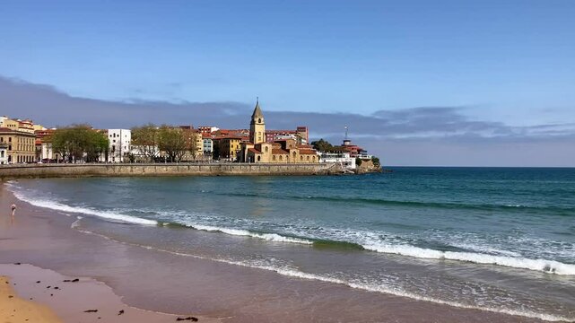 Gij&oacute;n is a vibrant coastal city in Asturias, Spain, known for its beaches, culture, and maritime heritage.