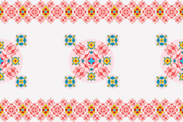 colorful floral alphabet