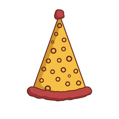 Birthday Hat Vector Illustration