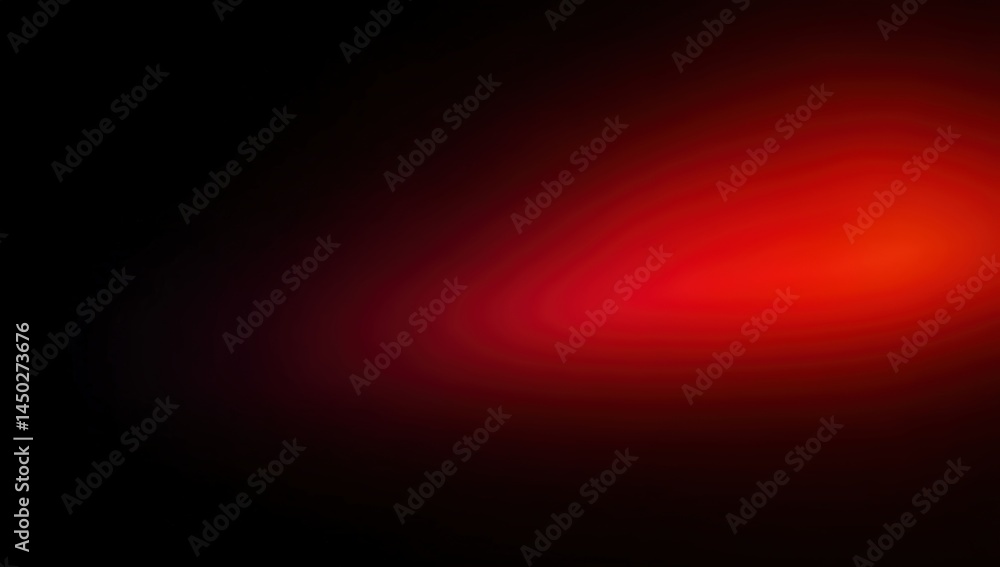 Poster a soft, abstract red glow gradually fades into deep black, creating a smooth, radiant gradient effec