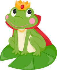 illustration frog prince