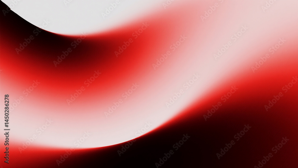 Poster abstract red and white gradient background design