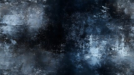 Obraz premium Intensely textured surface with dark and light blues.