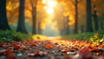 Abstract blurred nature scene, perfect for website or app backgrounds , modern, abstract