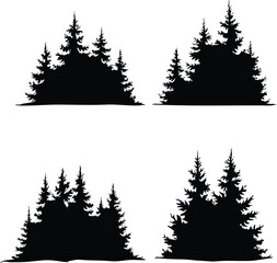 Obraz premium vector illustration of a christmas tree
