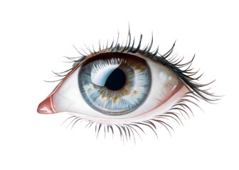 Fototapeta premium eye images isolated on white background PNG