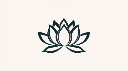 Elegant lotus flower graphic design (1)