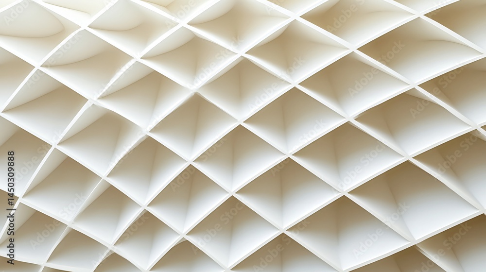Poster background with geometric patterns featuring squares and intersecting lines made with generative ai 