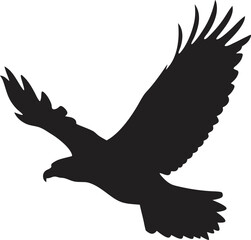 Eagle Silhouette PNG Transparent Background
