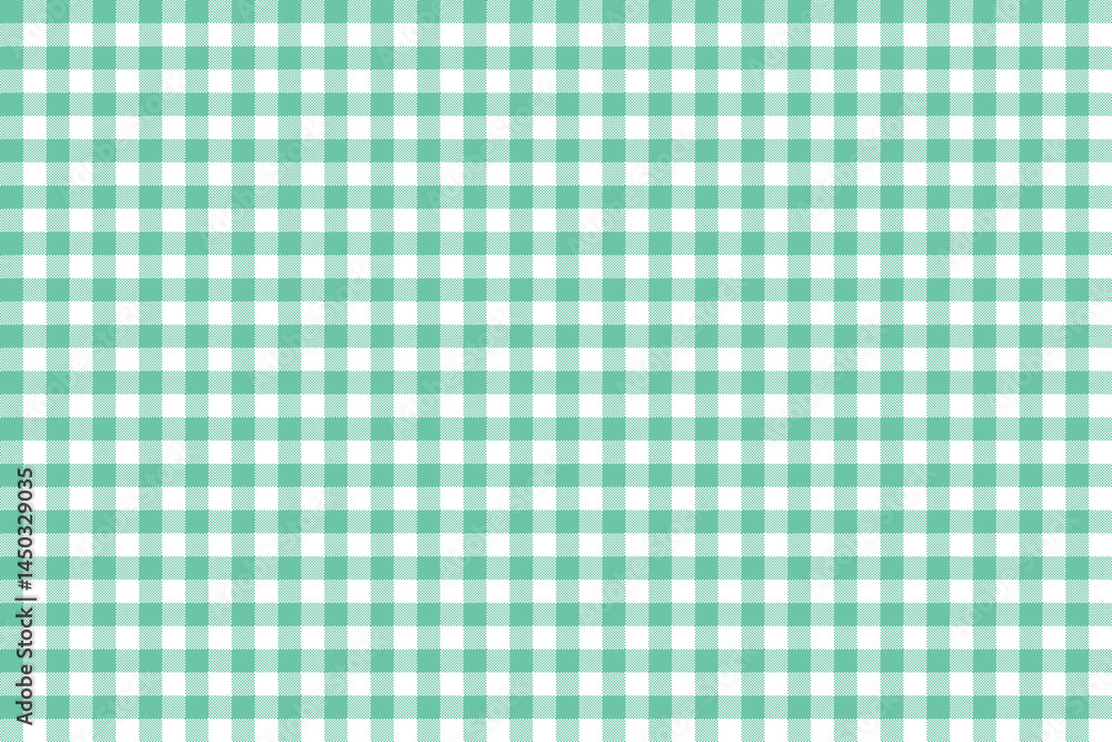 Poster aquamarine and white color plaid pattern background. plaid pattern background. seamless pattern.