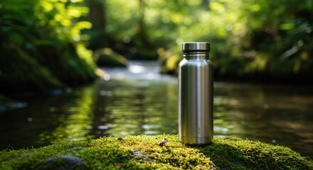 Reusable Water Bottle by Stream Avoiding Single Use Plastic