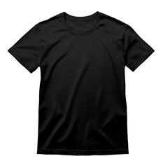 Sleek and Simple A Classic Black T-Shirt for Everyday Style and Comfort