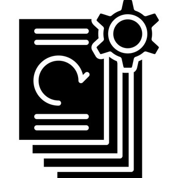 Batch Processing.Icon Vector Element