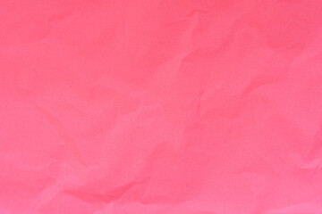 Acid Bright Pink Color Crumpled Paper Background. High quality photo