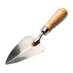 Gardening trowel isolated on transparent background