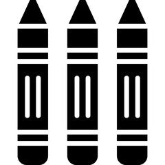 Crayon Icon Vector Element