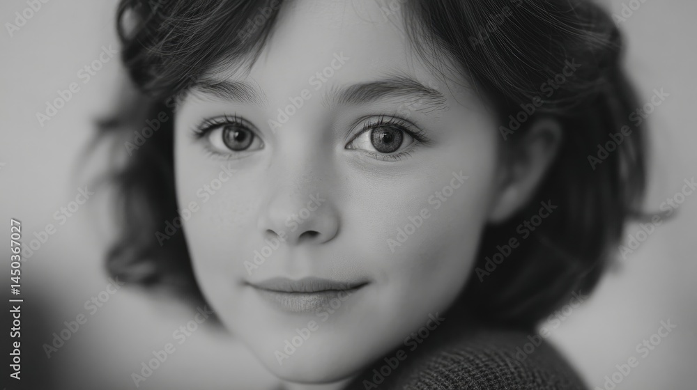 Poster capture tender portrait of parent showing warmth with blurred background