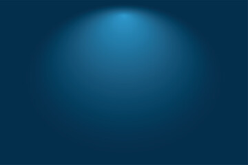 Blue background, light shining Studio background dark blue gradient neon light glowing bright floor and wall, empty room interior for display product in night tone and shiny surface modern technology.