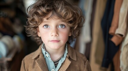 Young boy portrait