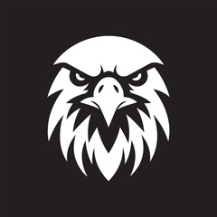 eagle head vector illustration
