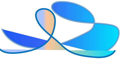 vector illustration of an abstract blue background or texture.