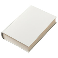 Fototapeta premium Crisp white book mockup presents possibilities for your design needs here