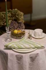 An Elegant and Beautiful Table Setting is Ideal for Special and Memorable Occasions