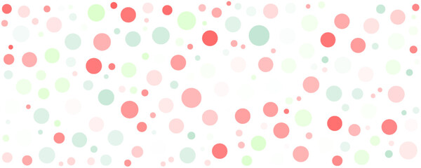 Light Red vector abstract pattern with circles. Geometry template for your business design. Background with colored spheres.