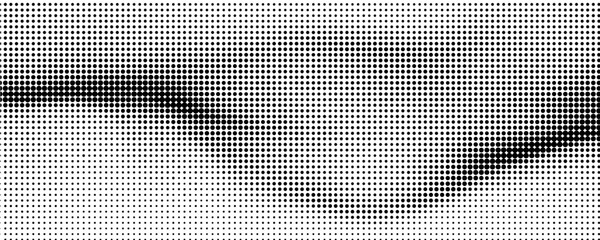 Dotted halftone waves. Abstract liquid shapes, wave effect dotted gradient texture waves isolated vector symbols set. Halftone graphic dots waves.