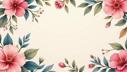 Subtle repeating floral motif creates elegant background , texture, soft