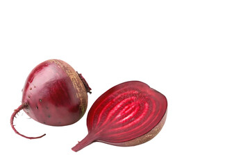 beetroot isolated on white background