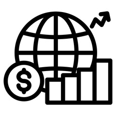 stable economy icon element for design