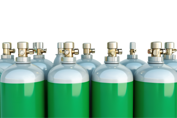 gas tank isolated on transparent background