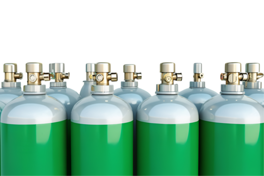 gas tank isolated on transparent background